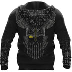 Hoodie Viking – Fenrir Artwork – Odin Art Legendary Style
