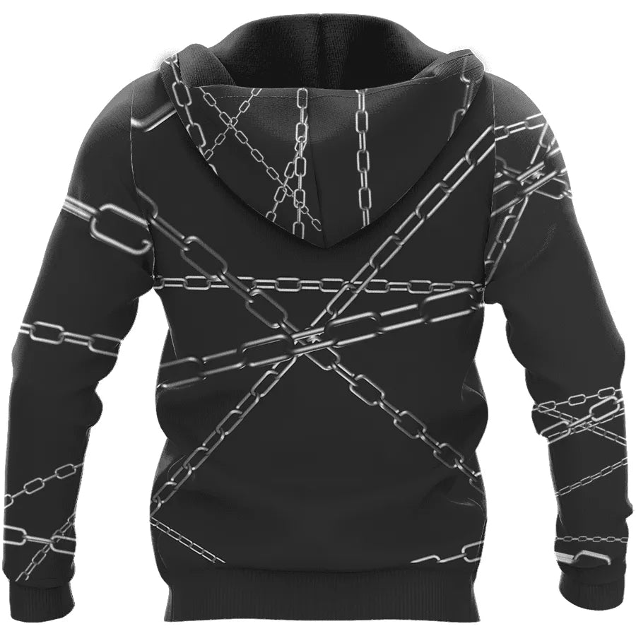 Hoodie Viking – Hoodie Wolf – Fenrir Artwork Wild Legacy