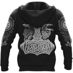Hoodie Viking – Mjolnir Rune – Raven Viking Legacy