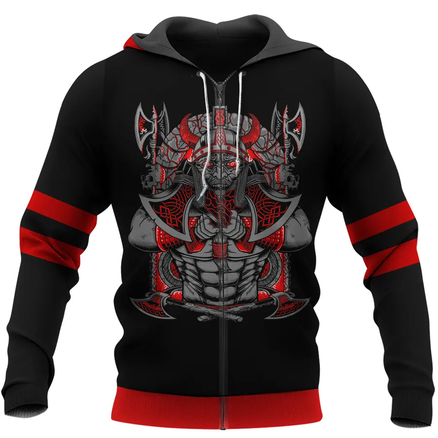 Viking Hoodie Featuring Jormungandr Son Of Loki And Angrboda Epic Norse