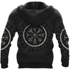 Viking Hoodies – King Ragnar – Valhalla Awaits Legendary Art