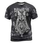 Berserker T-Shirt Berserker Art Rune Fury