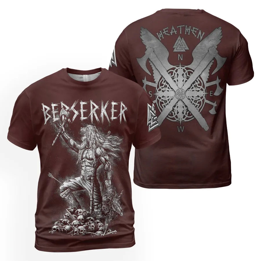 Berserker T-Shirt Heathen Warrior Spirit