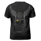 Bold Viking T-Shirt Fenrir Symbol and Odin Power