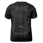 Mens Viking Shirt Jormungandr Rune Norse Power