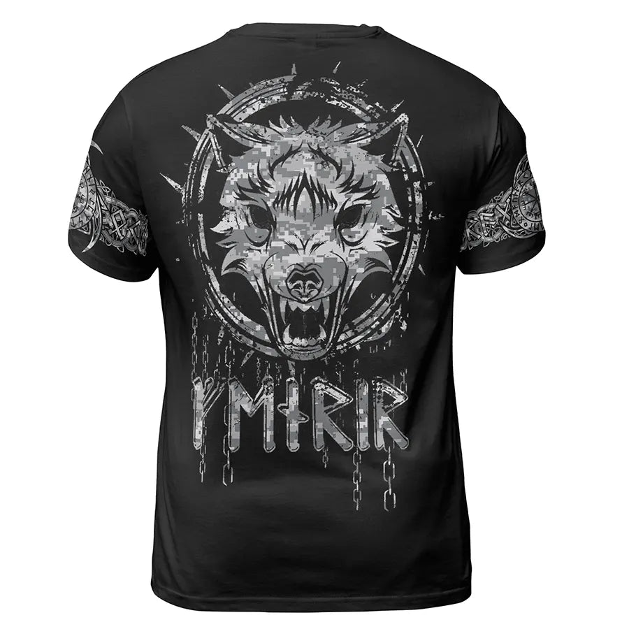 Mythic Viking T-Shirt Skull Celtic Tree of Life