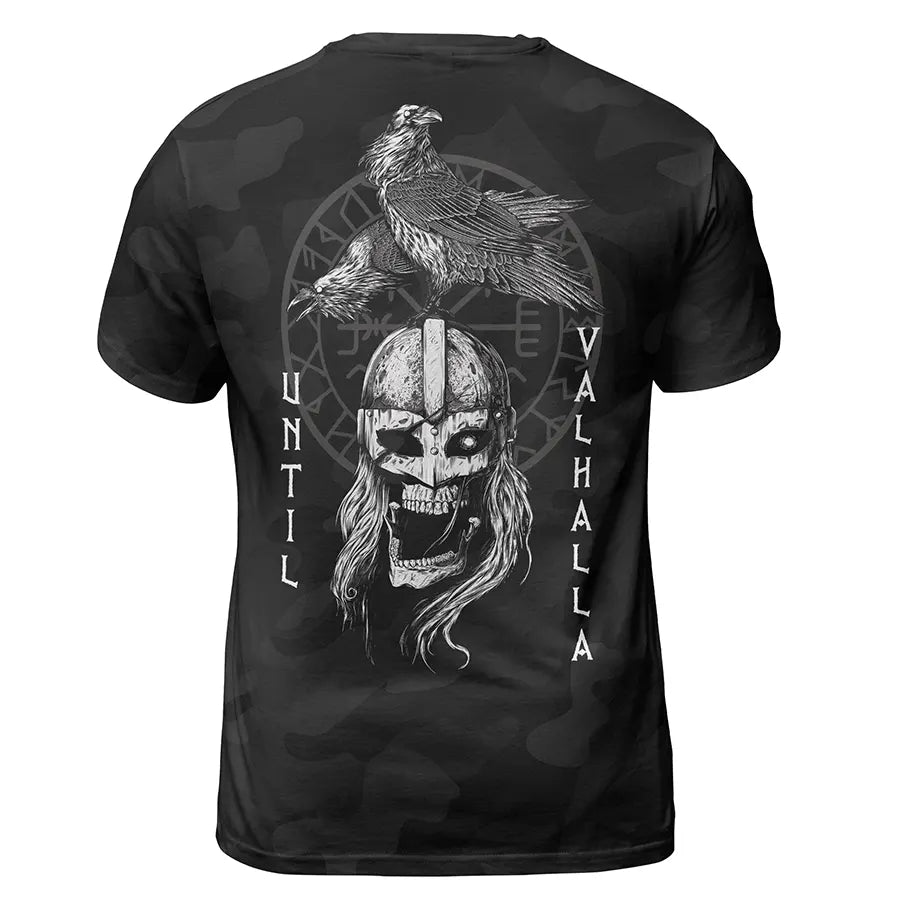 Mythic Viking T-Shirt Ulfhedinn Until Valhalla Skull
