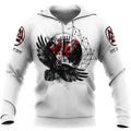 Norse Raven Until Valhalla Hoodie Warrior Spirit