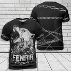 Norse T-Shirts Fenrir Clothing Norse Legend