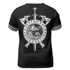 Norse T-Shirts Viking Wolf Symbol Wild Legacy
