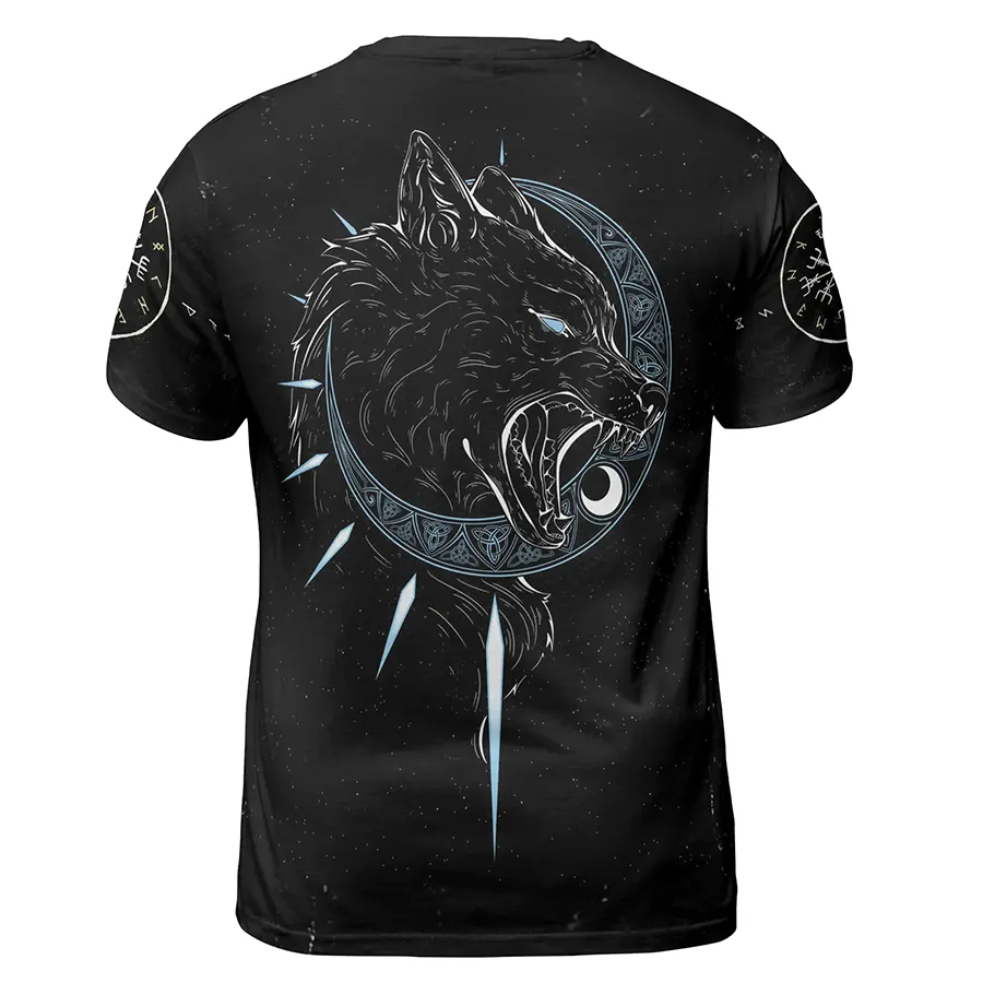 Norse Tee Hati and Skoll Eternal Chase