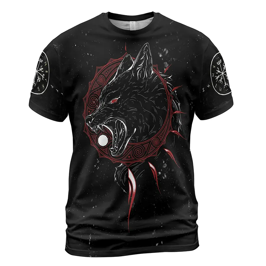 Norse Tee Hati and Skoll Eternal Chase