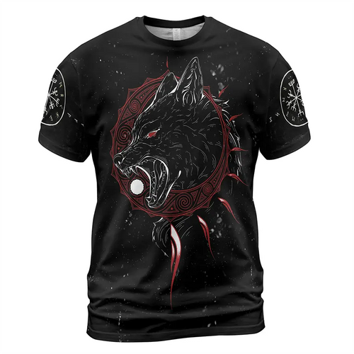 Norse Tee Hati and Skoll Eternal Chase