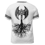 Norse Tee Viking Skull Drawing Warrior Spirit