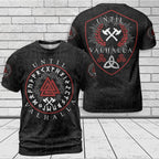 Until Valhalla Shirt Valknut Rune Warrior Legacy
