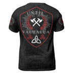 Until Valhalla Shirt Valknut Rune Warrior Legacy