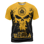 Until Valhalla T-Shirts Valknut Symbol Warrior Legacy