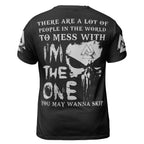 Valknut Skull I’m the One You May Wanna Skip Viking T-Shirt