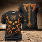 Vegvisir Skull Viking T-Shirt
