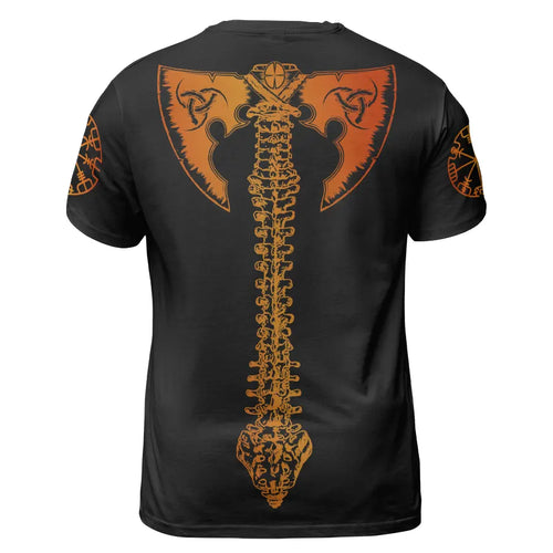 Vegvisir Skull Viking T-Shirt