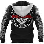 Viking Hoodie Berserker Skull Savage Spirit