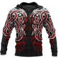 Viking Hoodie Dragons in Norse Mythology Ancient Power