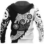Viking Hoodie Hati and Skoll Viking Celtic Myth