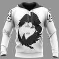 Viking Hoodie – Raven Symbol Norse Legendary Spirit