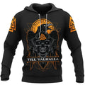 Viking Hoodie – Till Valhalla Hoodie – Raven Viking Spirit