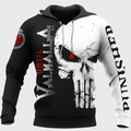 Viking Hoodie Warrior Until Valhalla Heathen Axe Flag