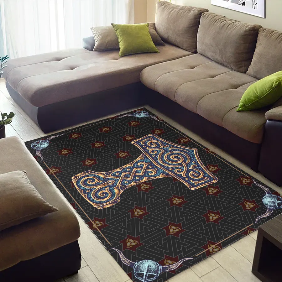 Viking Rug Mjolnir Celtic Art Legacy