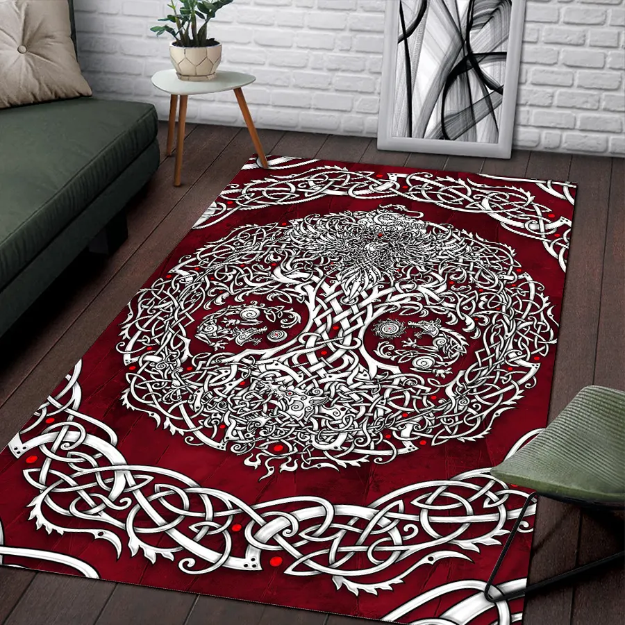 Viking Rug Tree of Life Metal Art