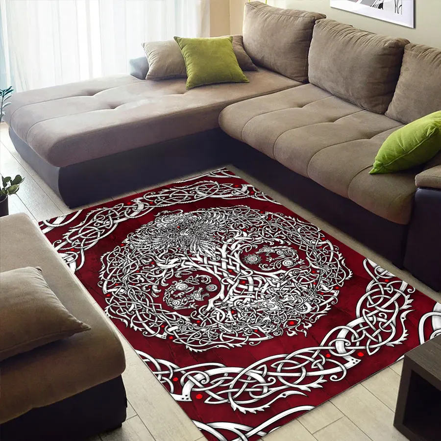 Viking Rug Tree of Life Metal Art