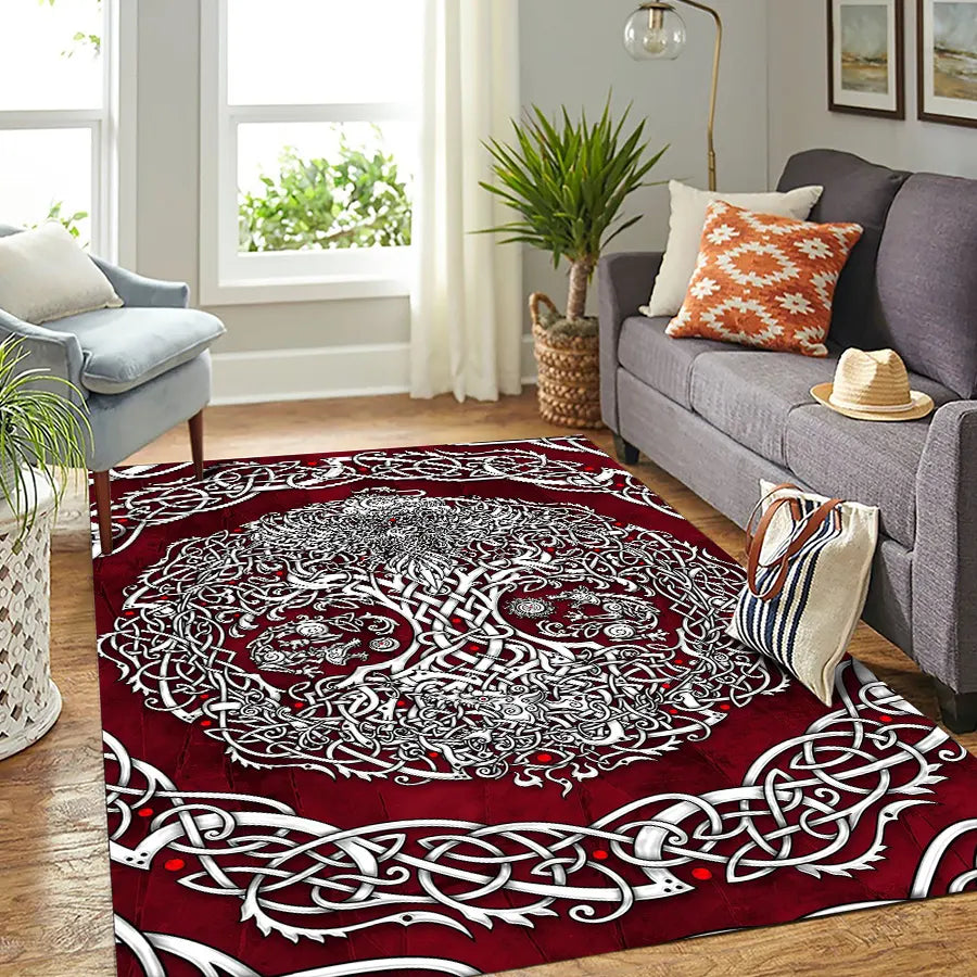 Viking Rug Tree of Life Metal Art