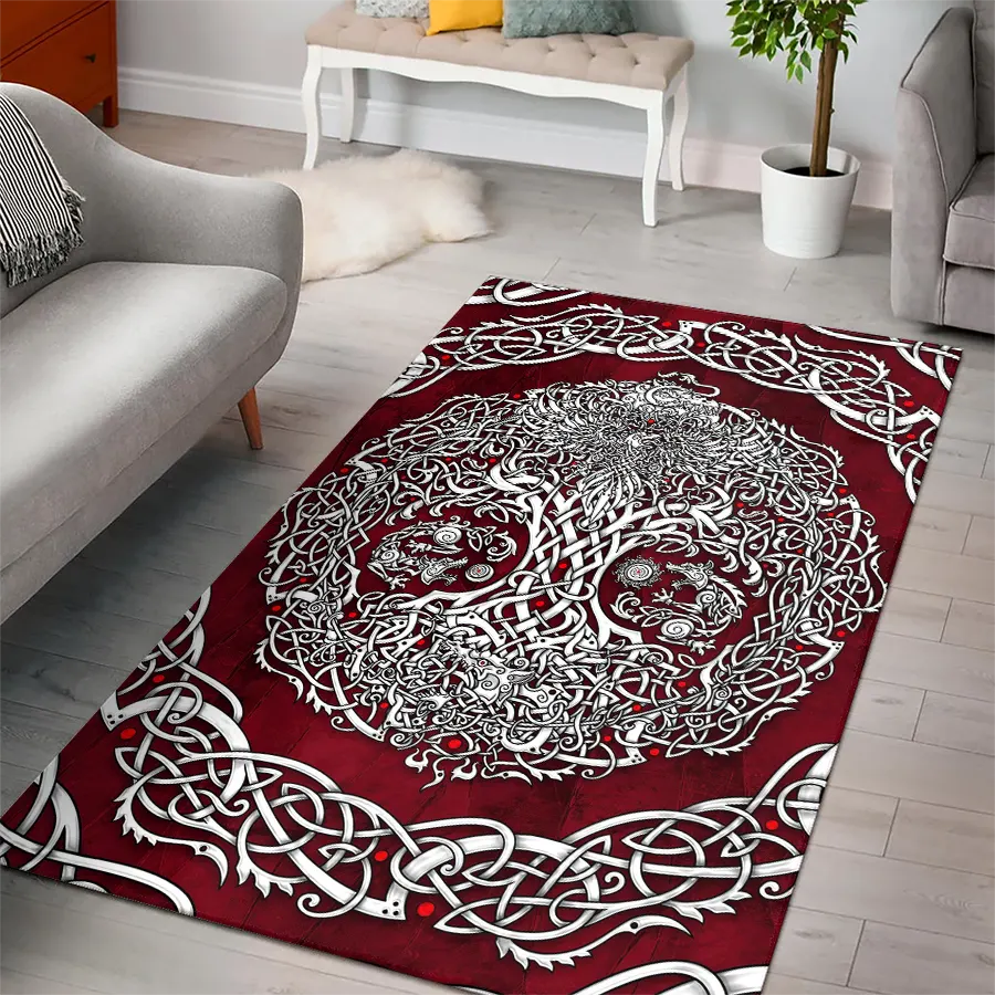 Viking Rug Tree of Life Metal Art