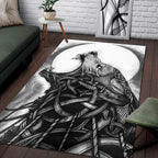Viking Rug Viking Celtic Fenrir Art