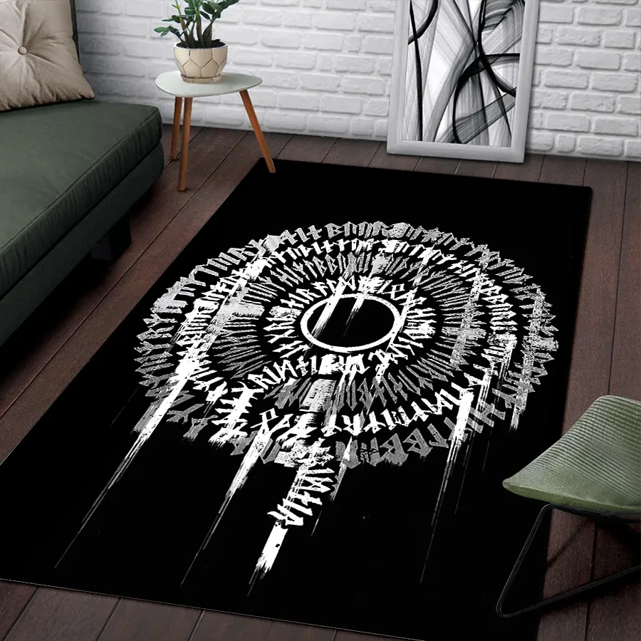 Viking Rug Viking Protection Rune