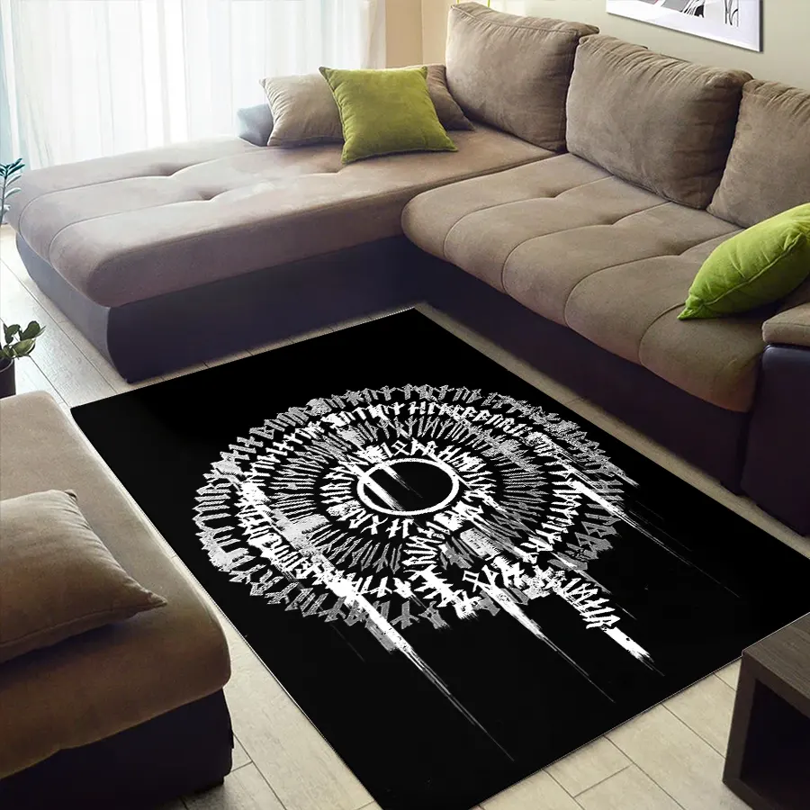 Viking Rug Viking Protection Rune