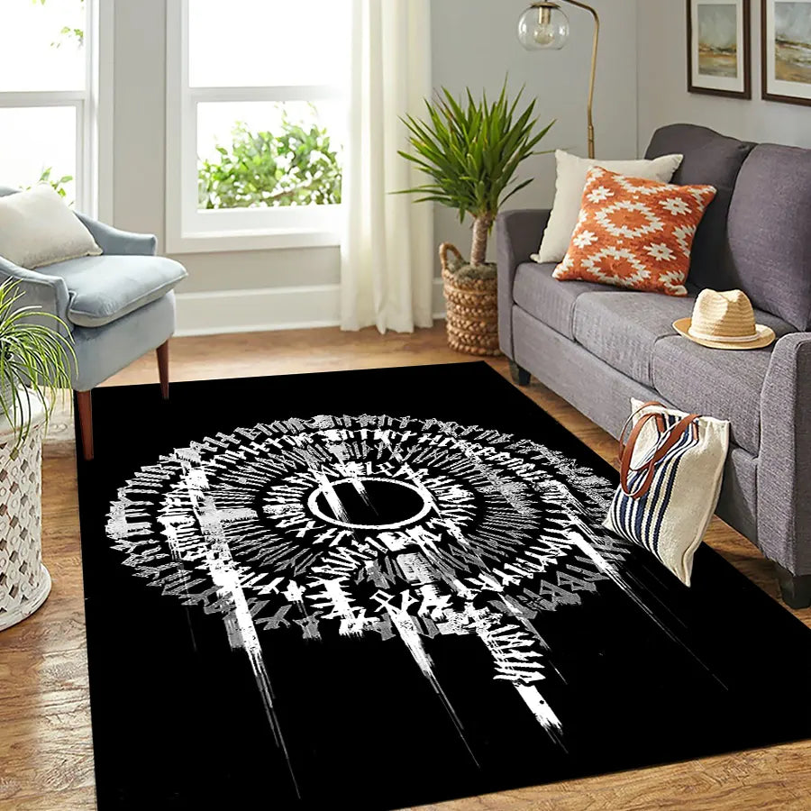 Viking Rug Viking Protection Rune