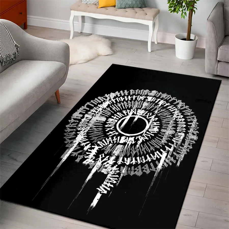 Viking Rug Viking Protection Rune
