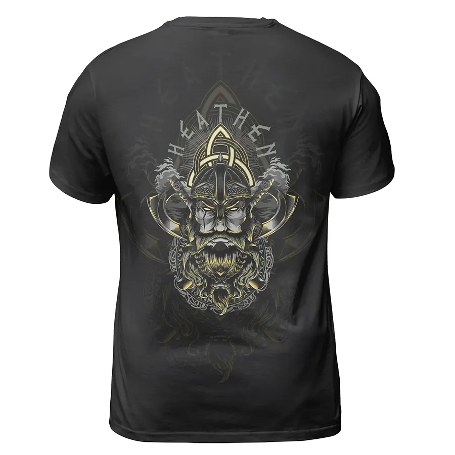Viking Shirts Hati and Skoll Heathen Legend