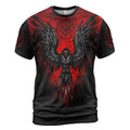 Viking T-Shirt Norse Raven Vegvisir Warrior Legacy