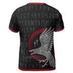 Viking T-Shirt Norse Raven Warrior Viking Runes