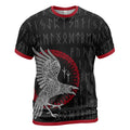Viking T-Shirt Norse Raven Warrior Viking Runes