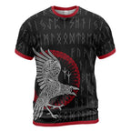 Viking T-Shirt Norse Raven Warrior Viking Runes