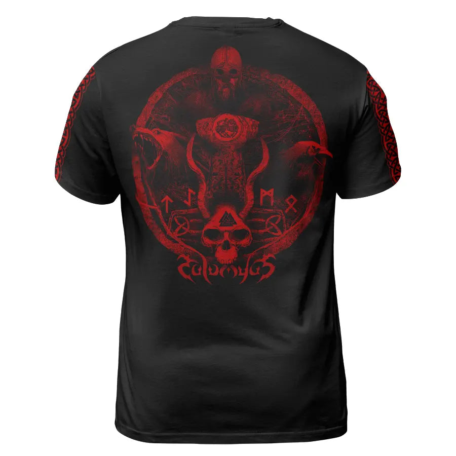 Viking T-Shirt Norse Wolf Fenrir Art Legend