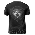 Viking T-Shirt Viking Bear and Viking Wolf Rune