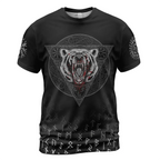 Viking T-Shirt Viking Bear and Viking Wolf Rune