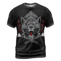 Viking T-Shirt Wolf of Odin Valhalla Bound Saga