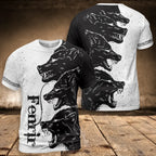 Viking T-Shirts Fenrir Clothing Norse Legend